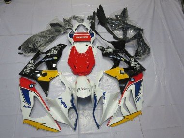 Alien Blau & Weiß 2009-2014 BMW S1000RR Motorrad Verkleidung