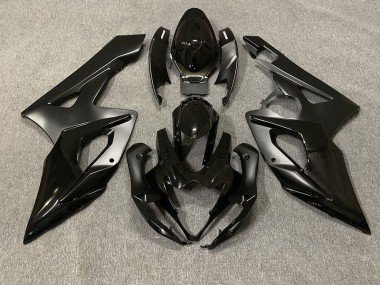 Matt Schwarz & Schwarz Glänzend 2005-2006 Suzuki GSXR 1000 Motorrad Verkleidung