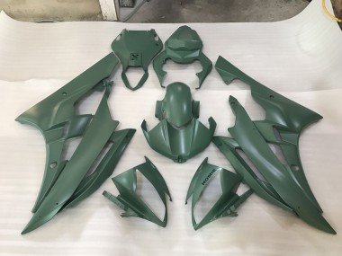 Militärgrün 2006-2007 Yamaha R6 Motorrad Verkleidung