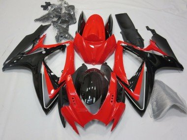 OEM Stil Rot 2006-2007 Suzuki GSXR 600-750 Motorrad Verkleidung