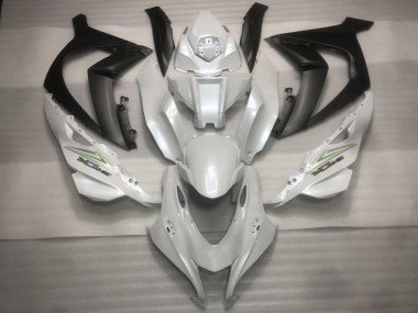 Perlweiß & Grün 2016-2019 Kawasaki ZX10R Motorrad Verkleidung