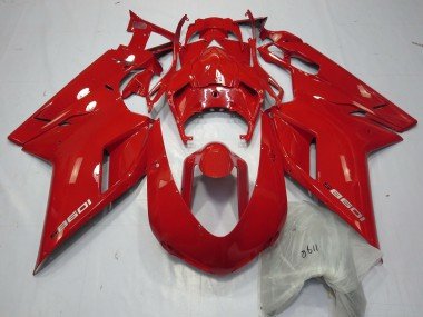Rot 1098 2007-2014 Ducati 848 1098 1198 Motorrad Verkleidung