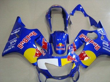 Rot Bull-Design 1999-2000 Honda CBR600 F4 Motorrad Verkleidung